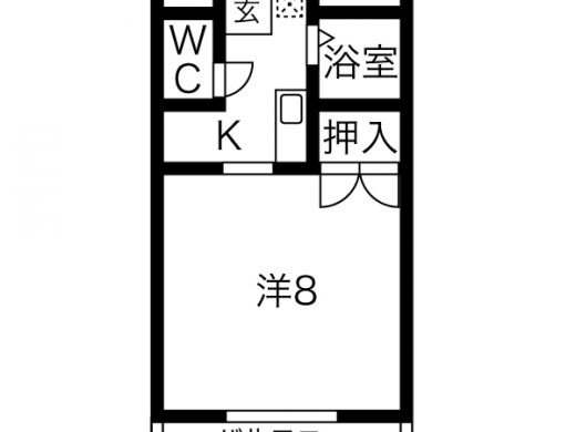 ベルメゾン錦_1K